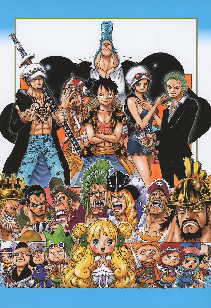 Art by Eiichiro Oda — One Piece Color Walk 3: New World to Wano
