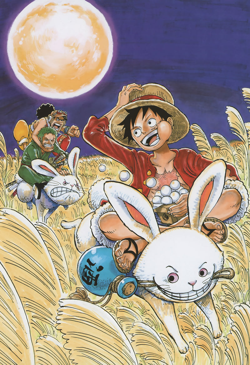 Art by Eiichiro Oda — One Piece Color Walk 3: New World to Wano