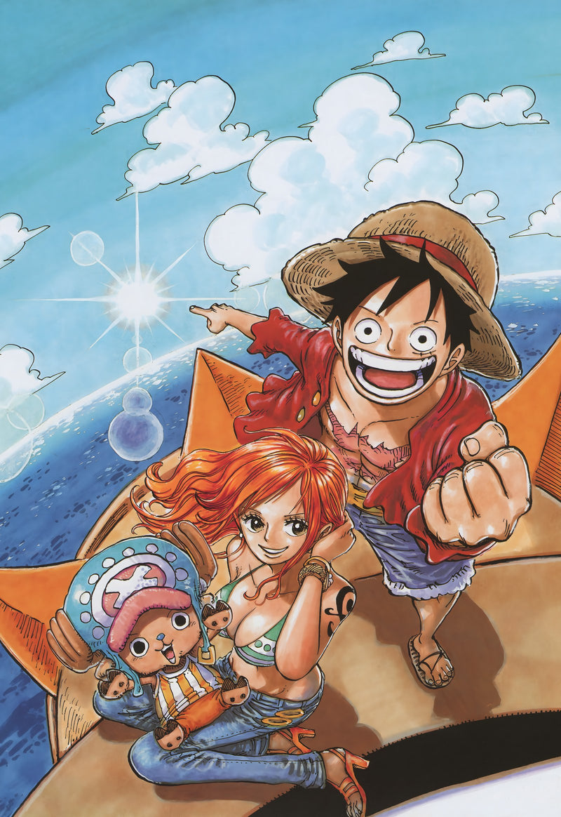 Art by Eiichiro Oda — One Piece Color Walk 3: New World to Wano