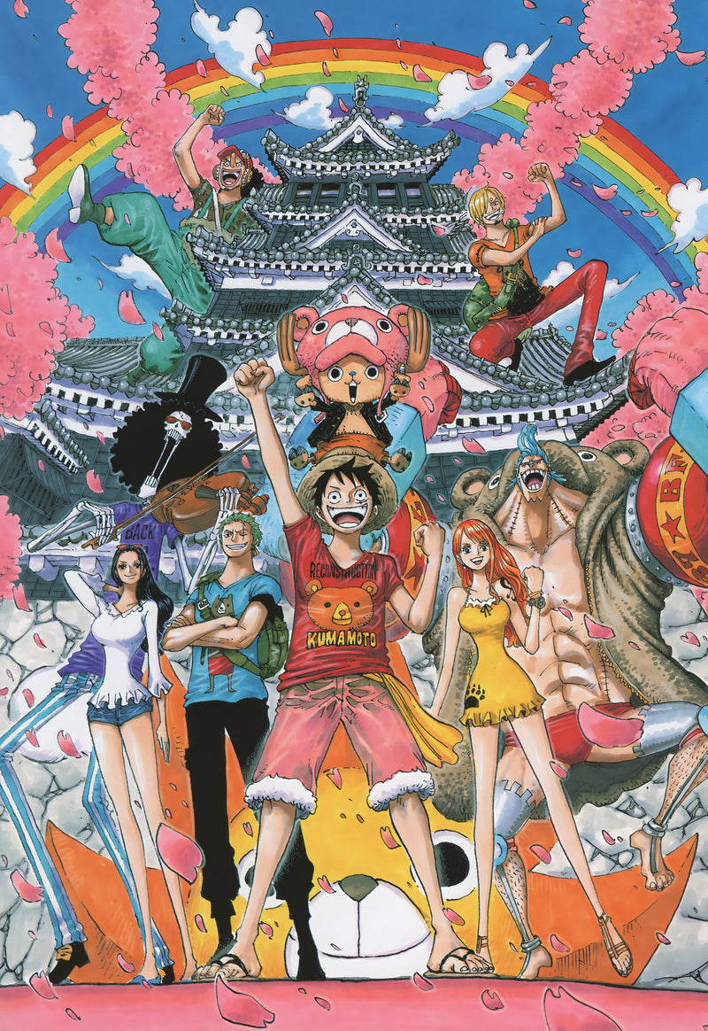 Art by Eiichiro Oda — One Piece Color Walk 3: New World to Wano