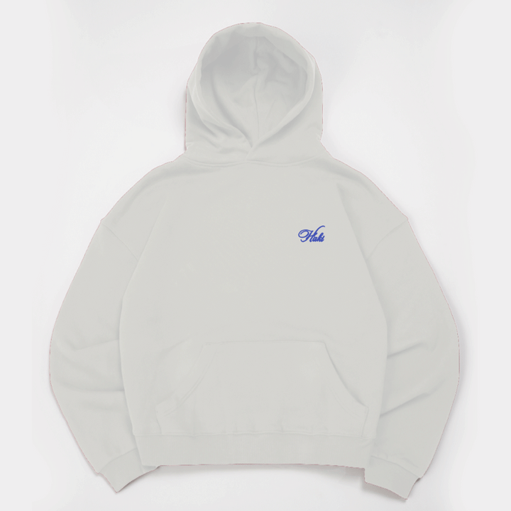 White & Blue
