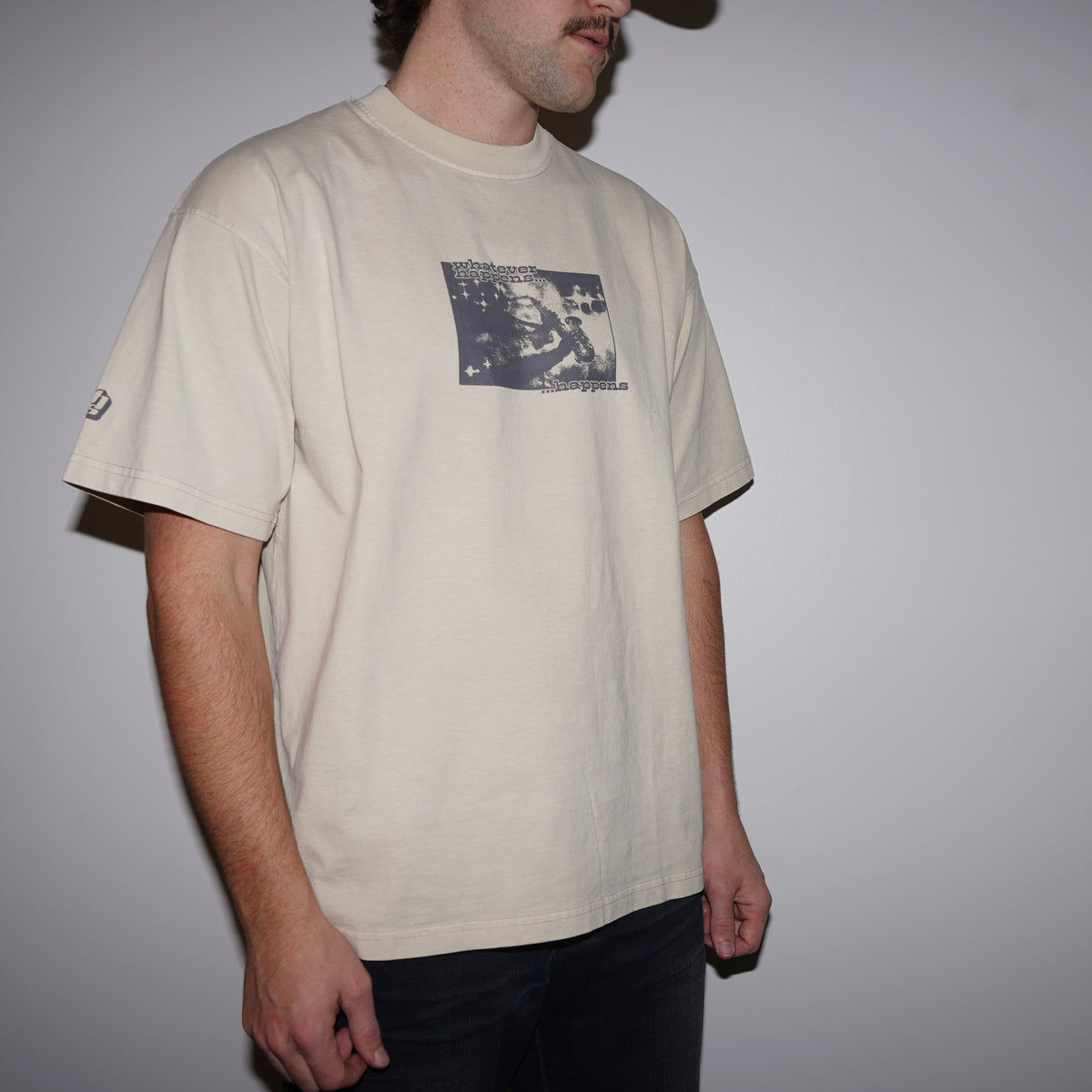 Whatever Happens Tee (Bone)