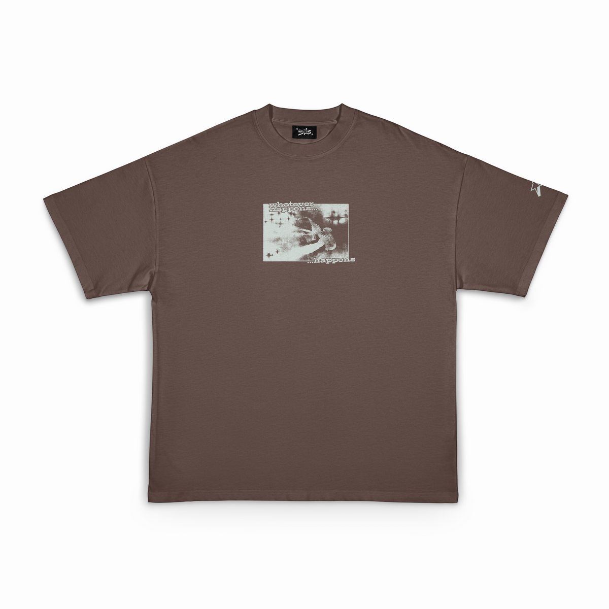 Whatever Happens Tee (Coffee)