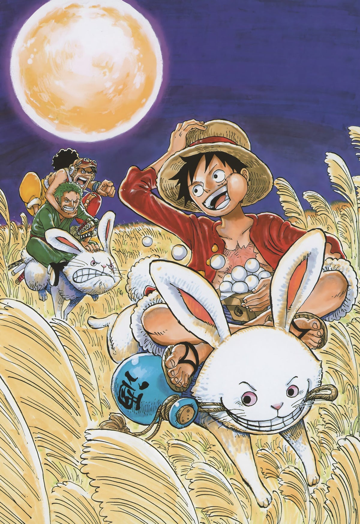 Art by Eiichiro Oda — One Piece Color Walk 3: New World to Wano
