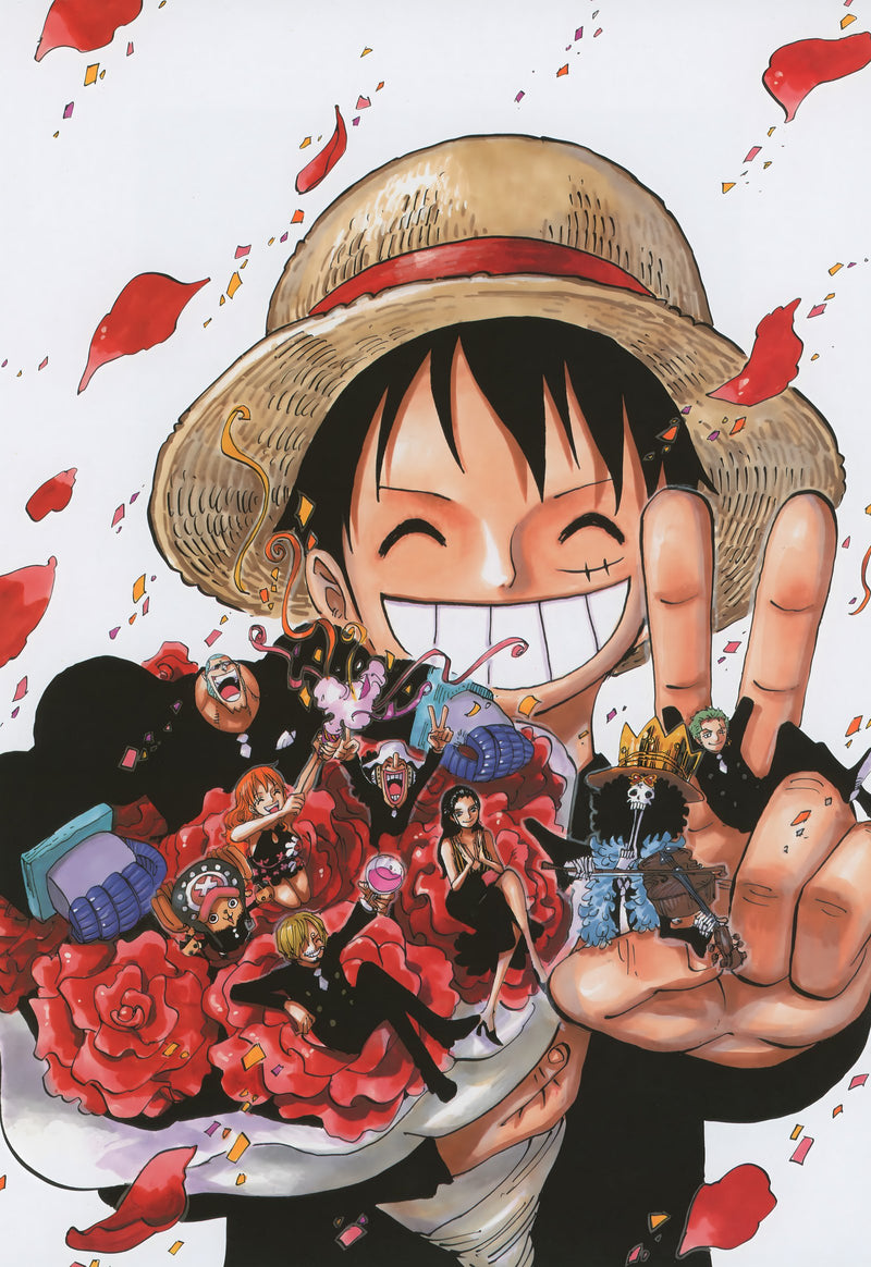 Art by Eiichiro Oda — One Piece Color Walk 3: New World to Wano